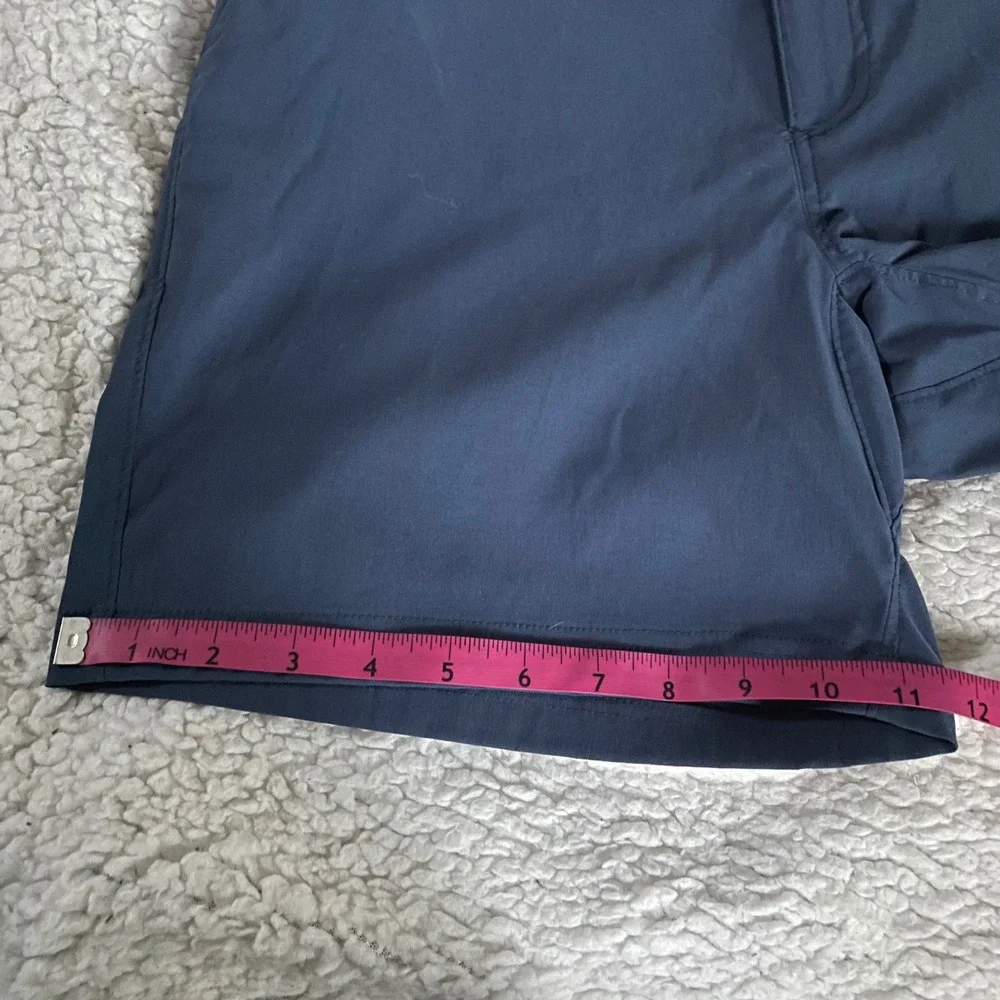 The North Face Mens 32‎ Shorts Blue Outdoor Hiking Casual stretchy Lightweight